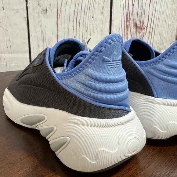 Adidas Originals adiFOM SLTN W Grey and Blue Shoe with suede tongue size 7 NIB - Picture 9 of 13